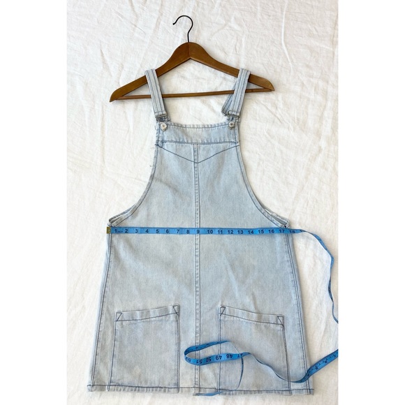 Vintage 90s Denim Jumper Dress - Picture 4 of 9